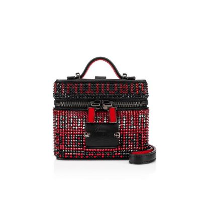 Bolsas Kypipouch Nano Christian Louboutin Hombre - Rojos/Negros - 3150033M315
